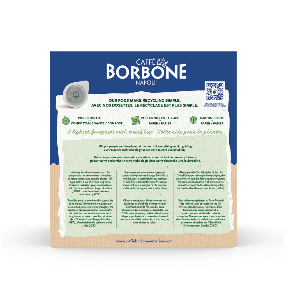 Borbone - Blue Blend [8.5/10 Intensity] - Espresso Paper Pods