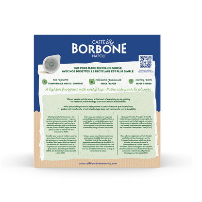 Borbone - Blue Blend [8.5/10 Intensity] - Espresso Paper Pods