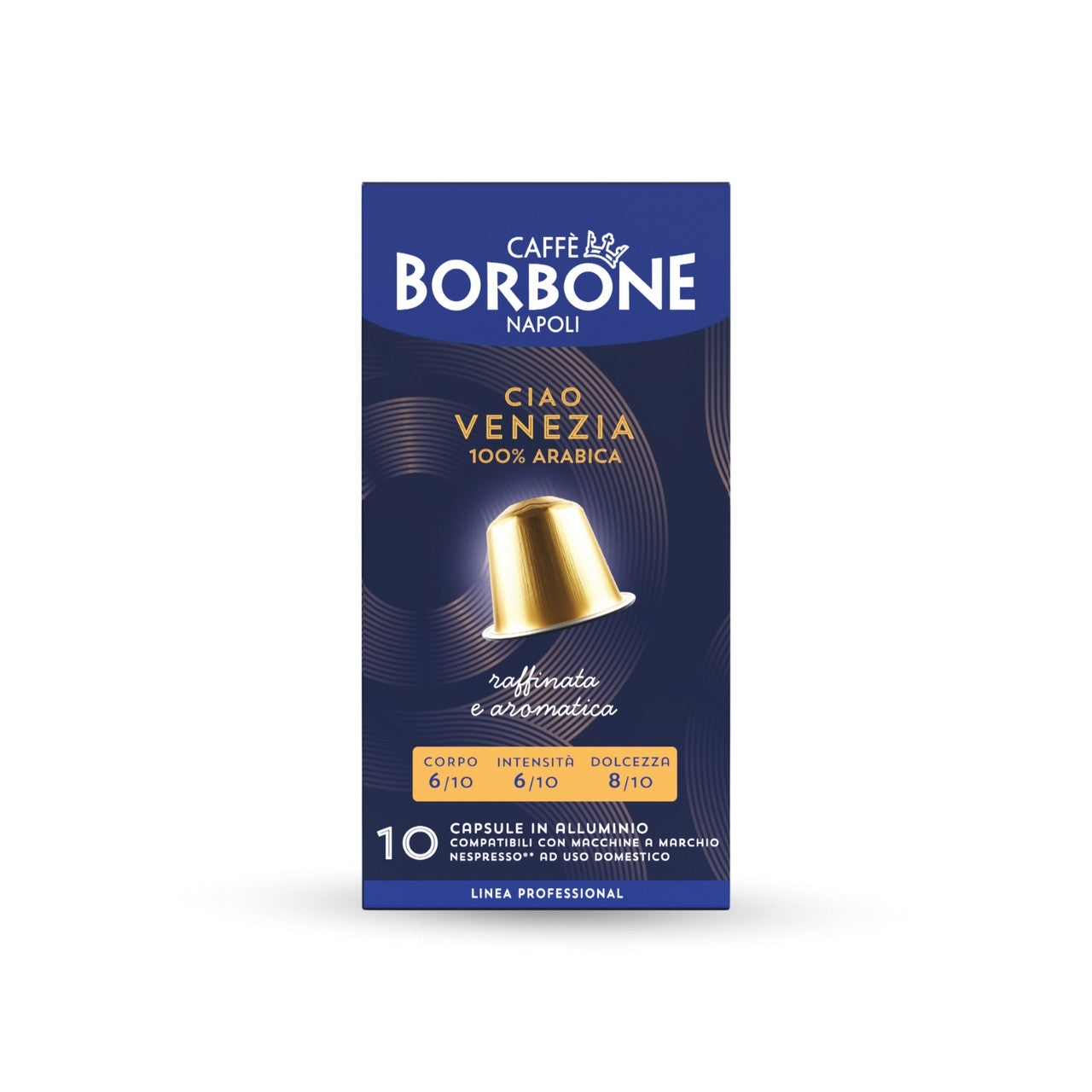 Ciao Venezia Blend - Aluminum Nespresso®* Machine Compatible Capsules