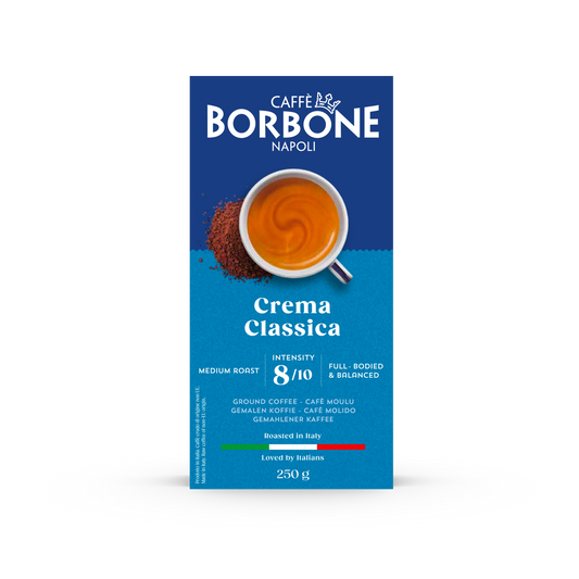 CAFFE BORBONE Crema Classica  Ground Coffee [8/10 Intensity] - 250g