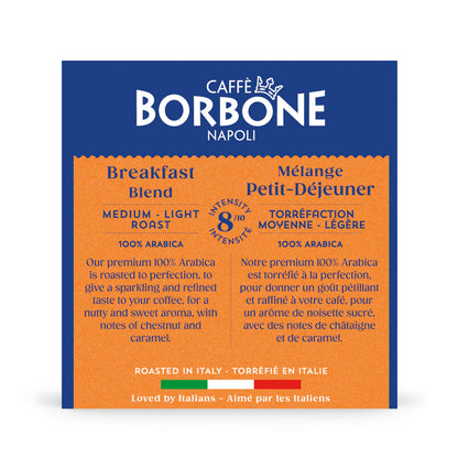 Caffe Borbone Breakfast Blend [8/10 Intensity] K-CUP 10 pack