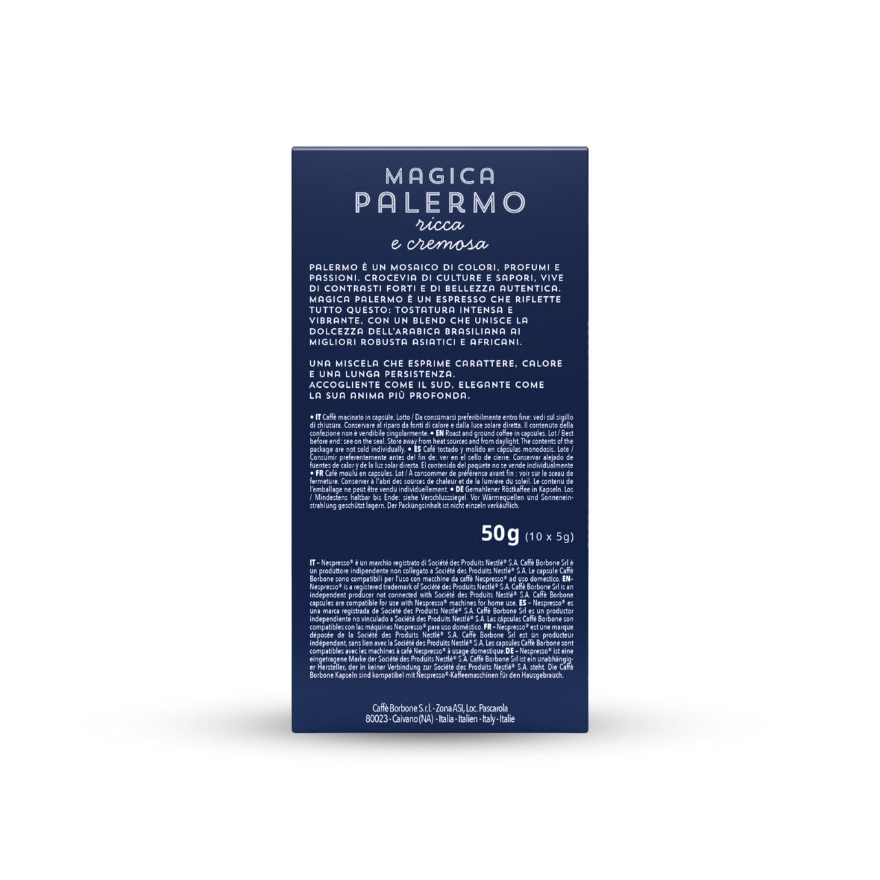 Magica Palermo Blend - Aluminum Nespresso®* Machine Compatible Capsules