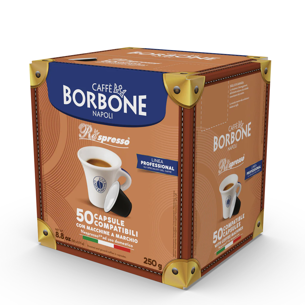 BORBONE Red Blend [9.5/10 Intensity] - Nespresso®* Machine Compatible Capsules - 50PK